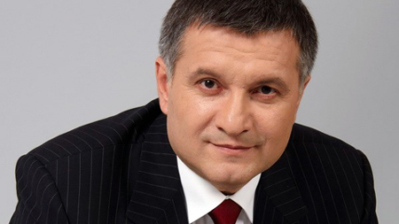 Bộ trưởng Nội vụ trong Chính phủ tạm quyền của Ukraine Arsen Avakov.